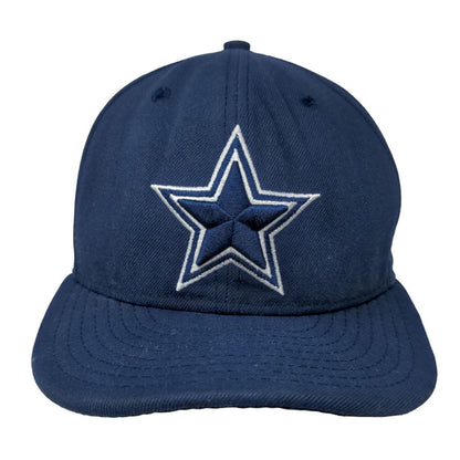 New Era Men's Fitted Hat Blue 7 1/4 Embroidered Dallas Cowboys Logo 59Fifty Logo