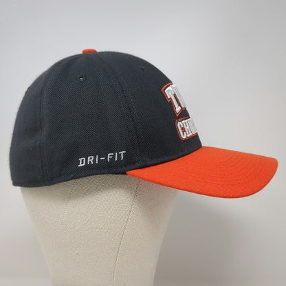 Nike Baseball Cap Gray Orange One Size TVCC Chukars Dri-Fit Legacy 91 Mascot Hat