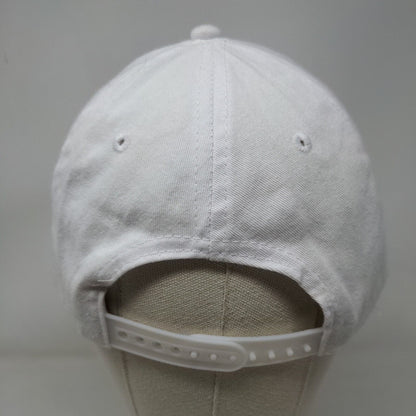 Tampa Bay Rays Snapback Hat White Embroidered Logo Adjustable Cotton MLB