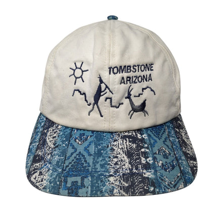 Tombstone Arizona Snapback Hat Multicolor OS Adjustable Embroidered Triangle
