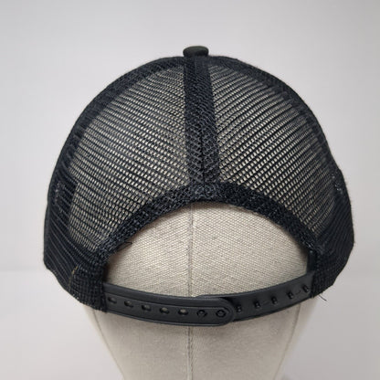 Los Cabos Open Of Surf Snapback Trucker Hat Black One Size Adjustable Mesh Back