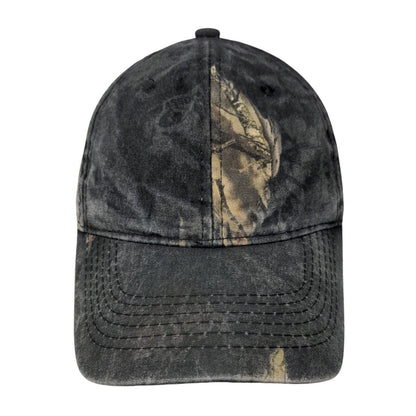 Signatures Strapback Hat Camo OSFM Adjustable 6 Panel Vent Holes