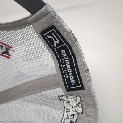 Richardson Trucker Hat Gray One Size Sandy McLeod Memorial Spurs Spikes Golf