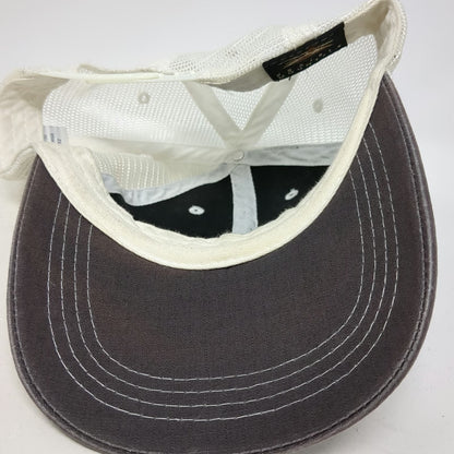 Prairie Mountain Trucker Hat Gray One Size Acadia National Park Snapback Mesh