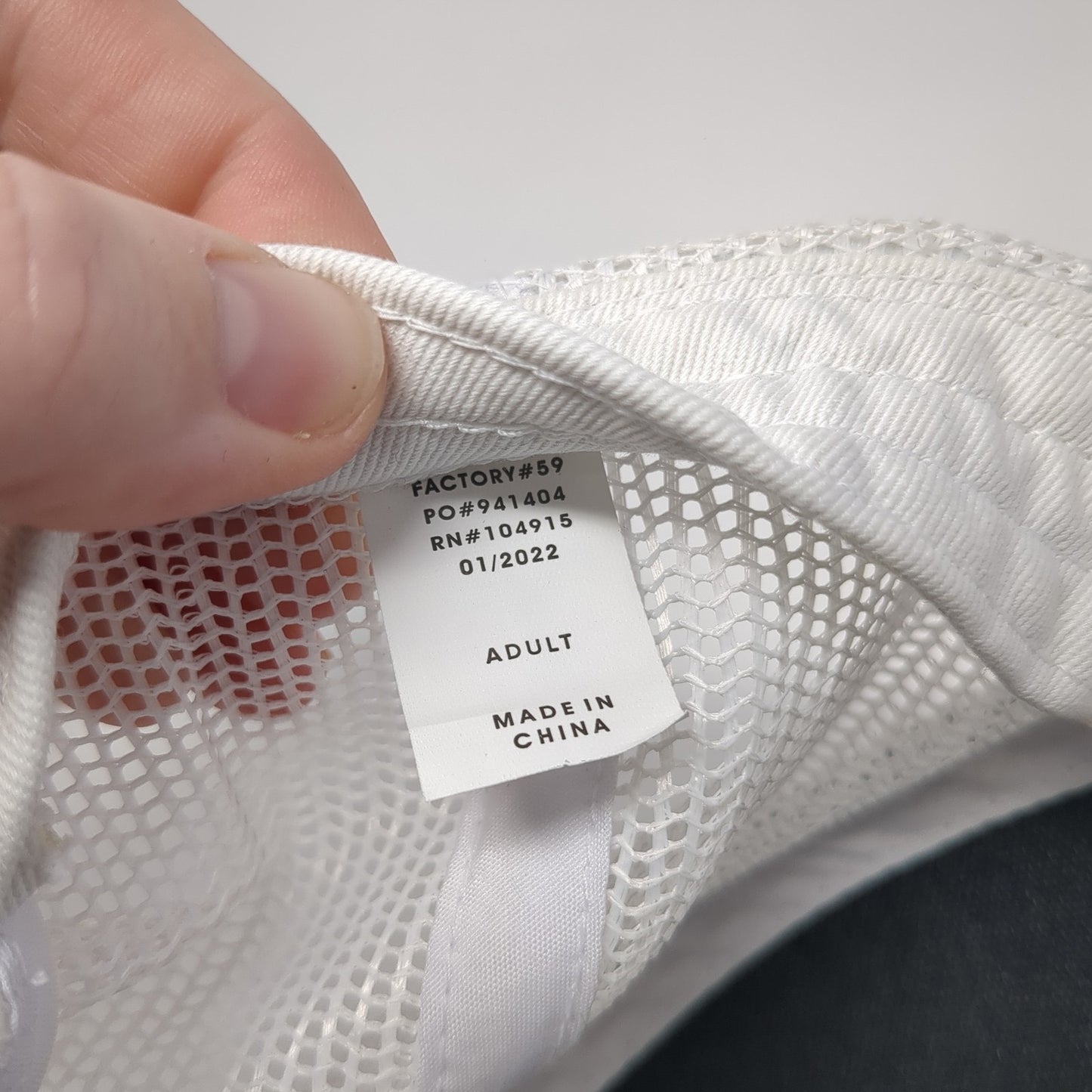 Stibnite Patch Snapback Mesh Back Trucker Hat Blue One Size Outdoor Cap