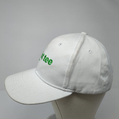 First Tee Idaho Strapback Hat White One Size Adjustable Embroidered