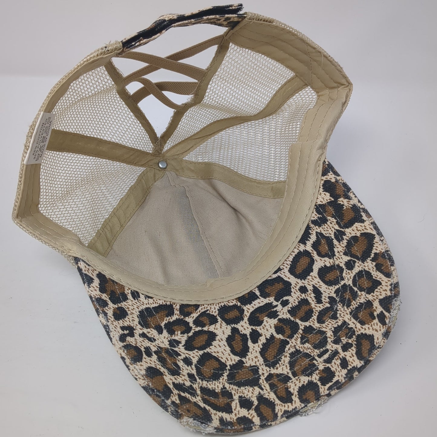 Smooth As Tennessee Whiskey Sweet Strawberry Wine Trucker Hat Multi OS Leopard