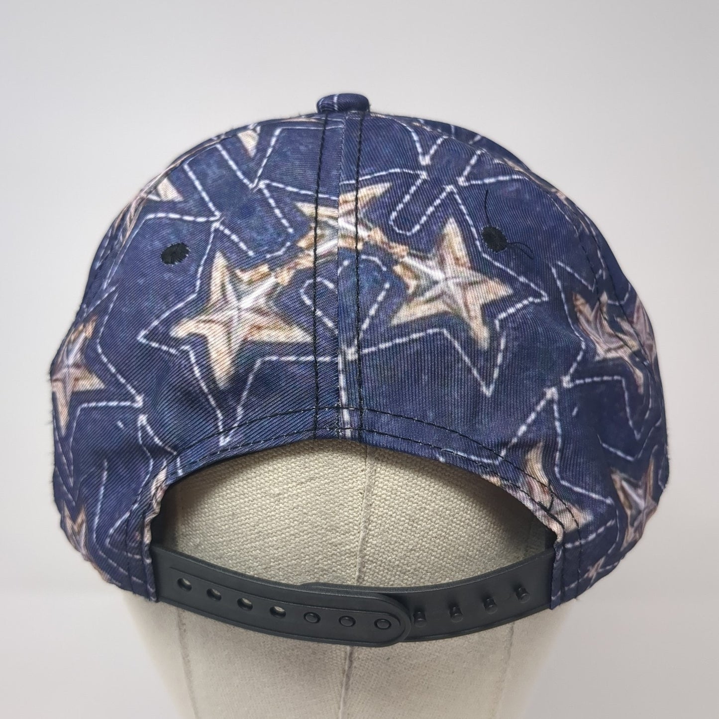 American Flag Snapback Hat Multicolor One Size Adjustable Patriotic Rhinestone