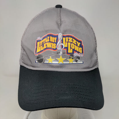 The Little Boy Lewis Lizzy Long Show Snapback Trucker Hat Gray OSFM Mesh Back