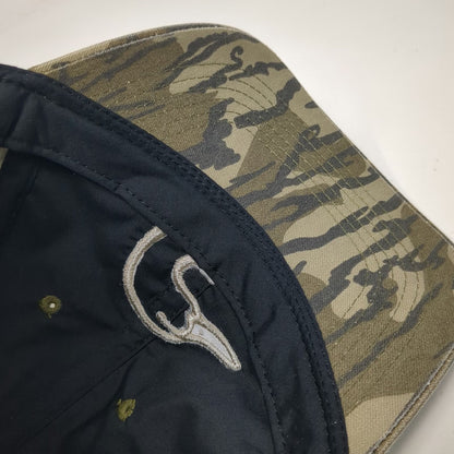 Ducks Unlimited Baseball Cap Green Camo One Size Duck Logo Slideback Hat Hunting