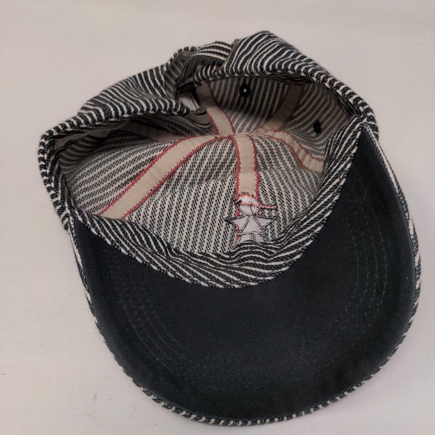 Alternative Slideback Hat Multicolor One Size Striped Embroidered 6 Panel