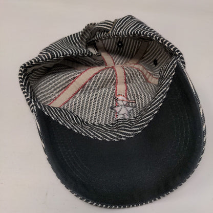 Alternative Slideback Hat Multicolor One Size Striped Embroidered 6 Panel