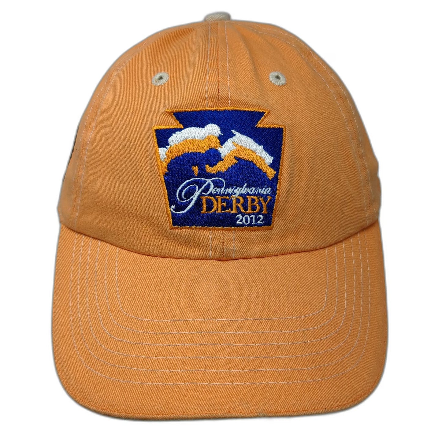 Pennsylvania Derby 2012 Baseball Cap Orange One Size Parx Racing Cotillion Hat