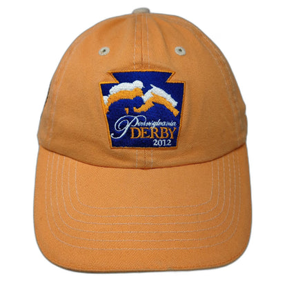 Pennsylvania Derby 2012 Baseball Cap Orange One Size Parx Racing Cotillion Hat