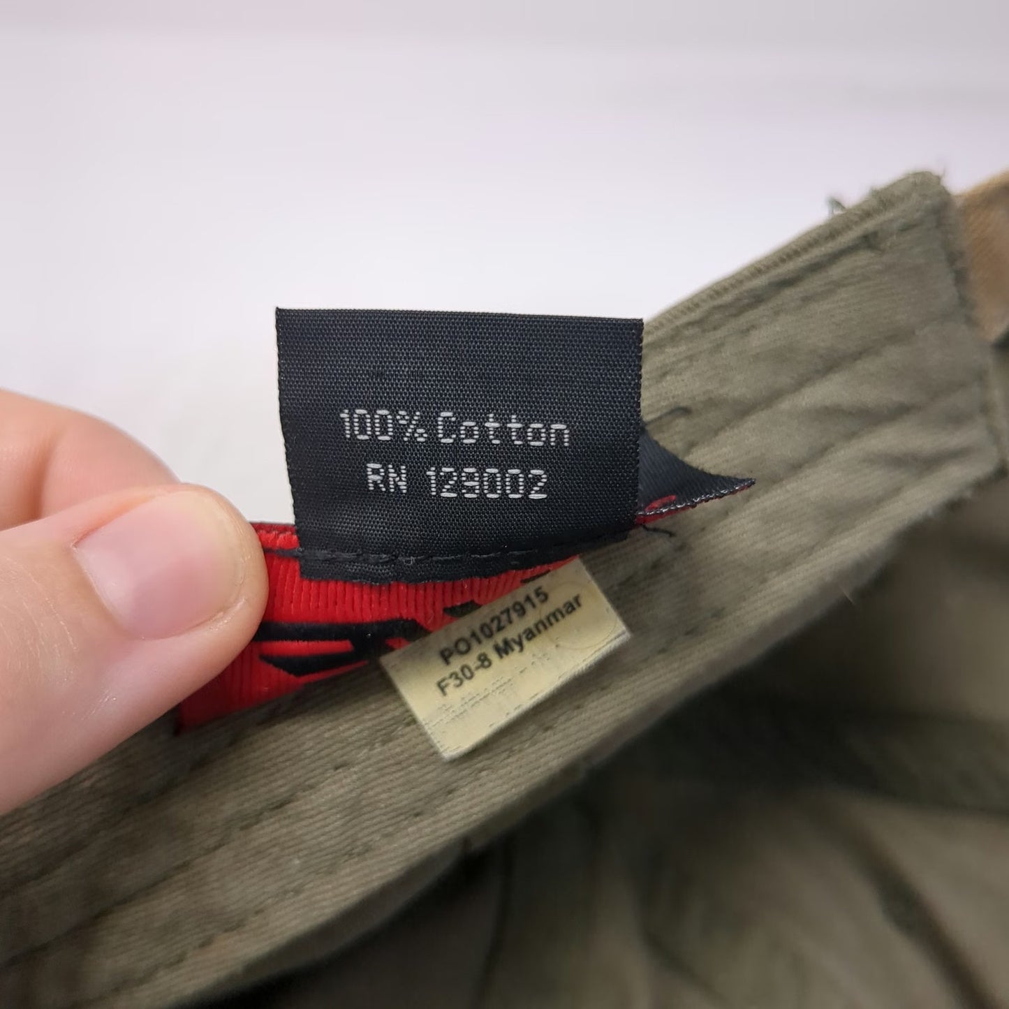 OTTO Baseball Cap Green One Size Coffee Bean Tea Leaf Cotton Slideback Logo hat