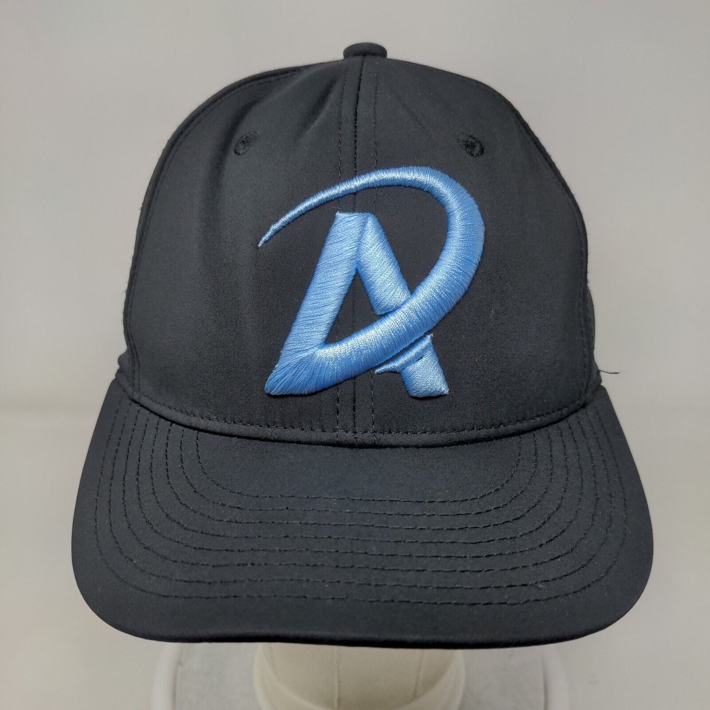Champro Fitted Hat Black Size S/M Embroidered A Logo #12 HC1