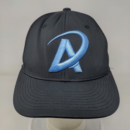 Champro Fitted Hat Black Size S/M Embroidered A Logo #12 HC1