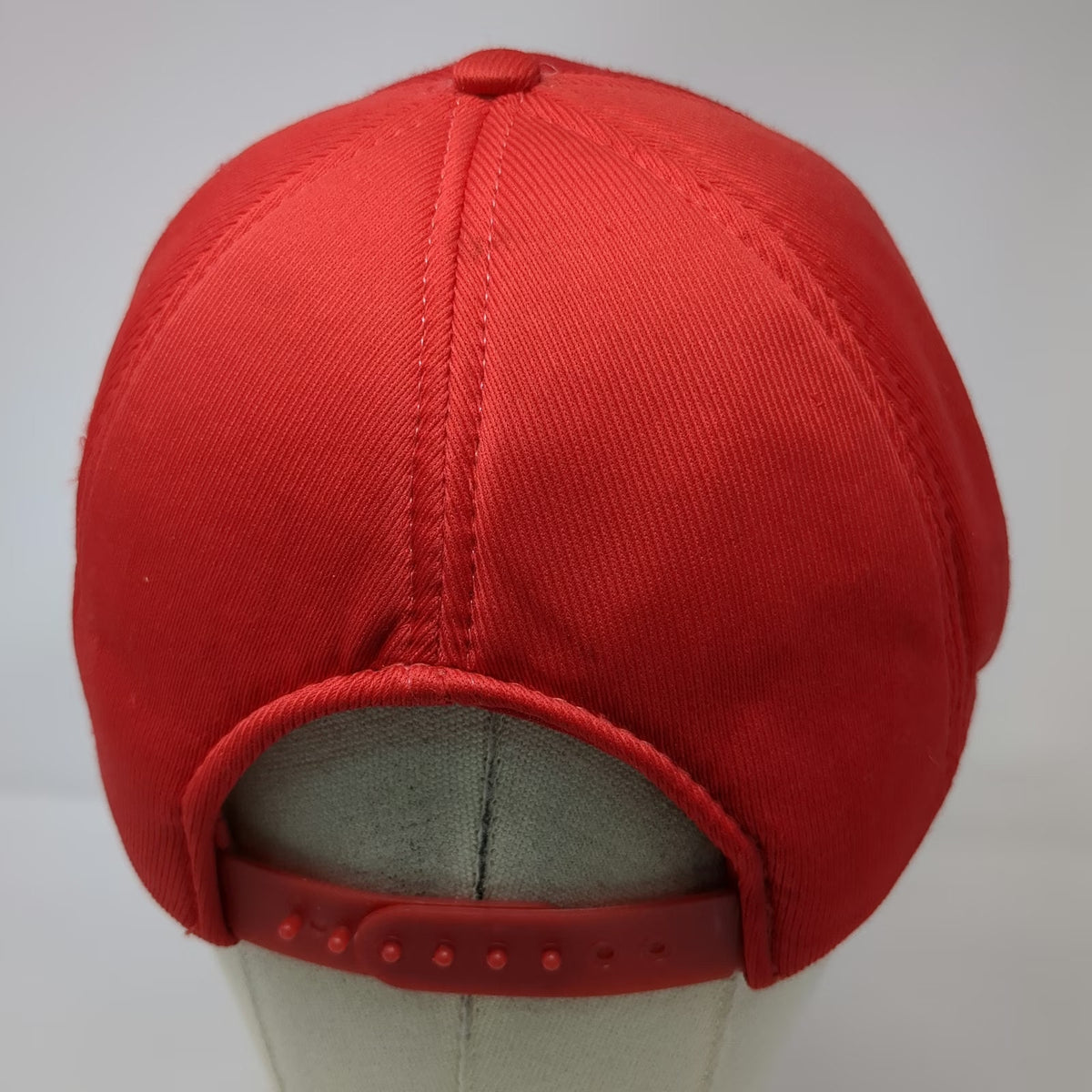 Red 5 Panel Hat One Size Golden Gate Bridge District Redeck Project Snapback CA