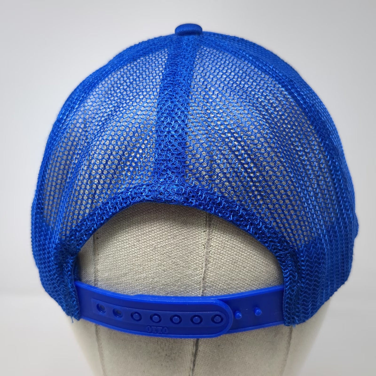 Otto Trucker Hat Blue One Size Twin Oaks Day Camp 50 Years Anniversary Graphic
