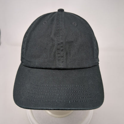 Gelante Slideback Hat Black OSFA Adjustable Blank Solid Vent Holes
