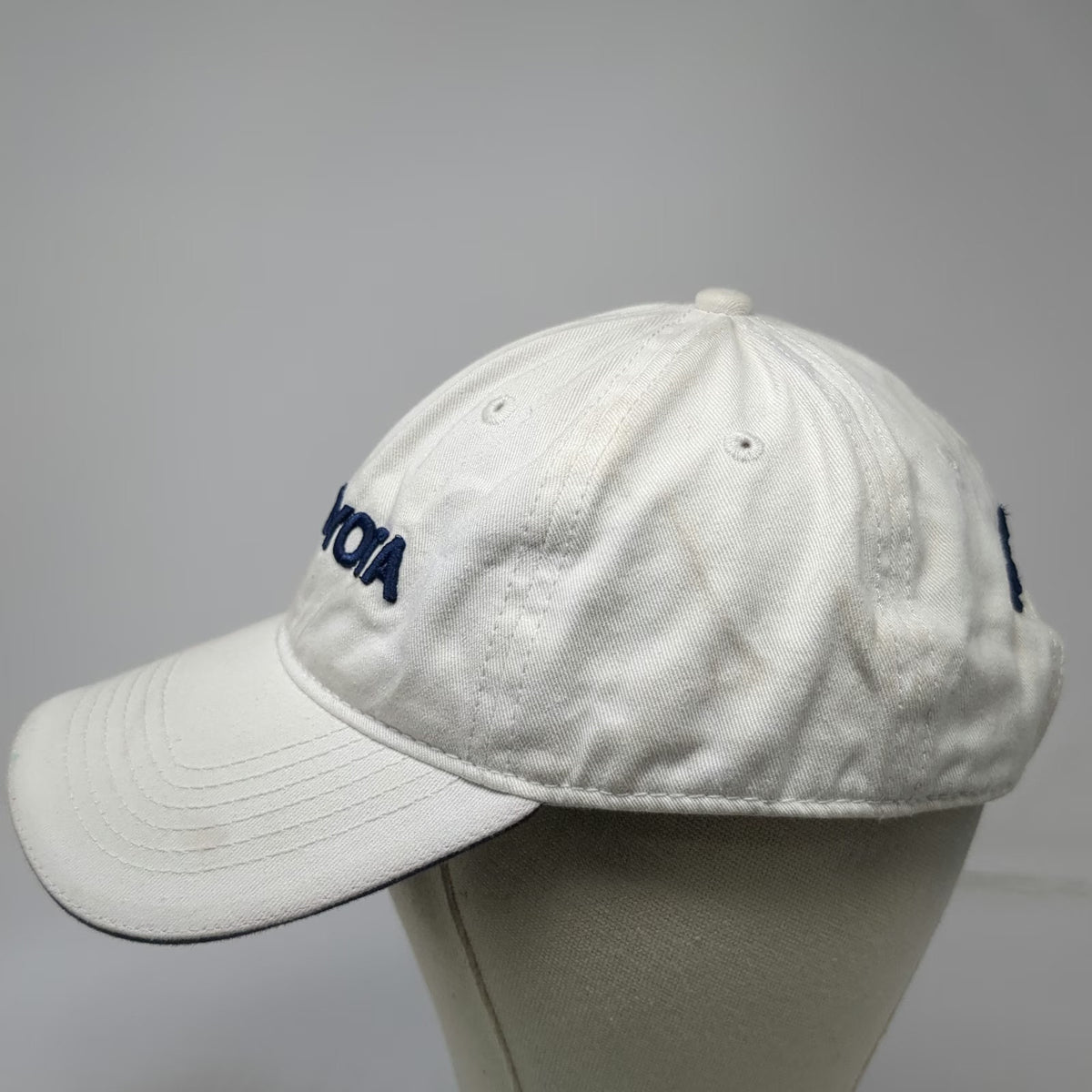 Atlanta Cap Company Hometown Toyota Baseball Cap White One Size Strapback Hat