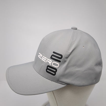 Zero 28 Fitted Hat Gray L/XL Flexfit Delta Solid 6 Panel Port Authority