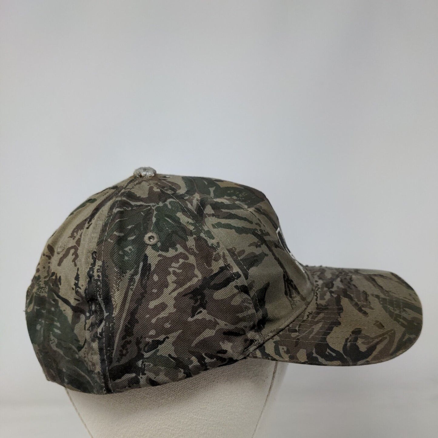 Nap Gladu Snapback Hat Camouflage One Size Adjustable Embroidered Vented Holes
