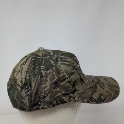 Nap Gladu Snapback Hat Camouflage One Size Adjustable Embroidered Vented Holes