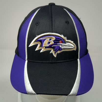 Baltimore Ravens NFL Team Apparel Cap Hat Gray One Size Strapback Embroidered