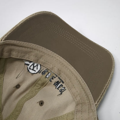 Outdoor Cap Baseball Cap Brown One Size True West Beef Distressed Relaxed hat
