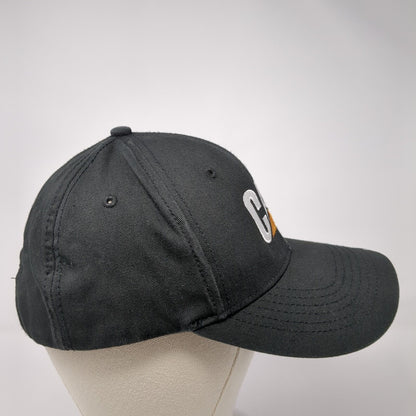 CAT Western States Equipment Black OS Adjustable Embroidered 6 Panel Cotton