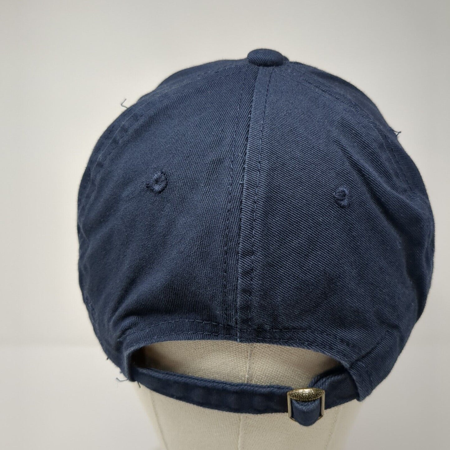 SRF Adult Slideback Hat Blue OS Adjustable Embroidered 6 Panel Outdoor Cap