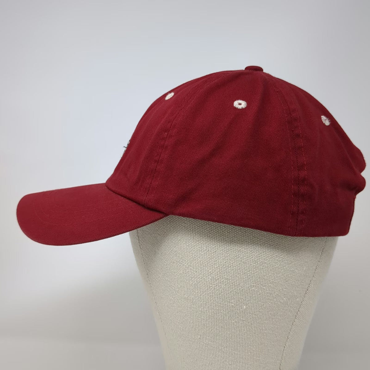 Hard Rock Cafe Baseball Cap Red One Size Embroidered Guitar Logo London DC Hat