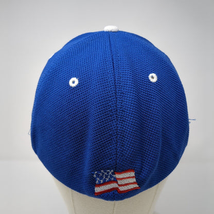 Chicagoland Chamber of Commerce Fitted Hat Blue One Size Embroidered