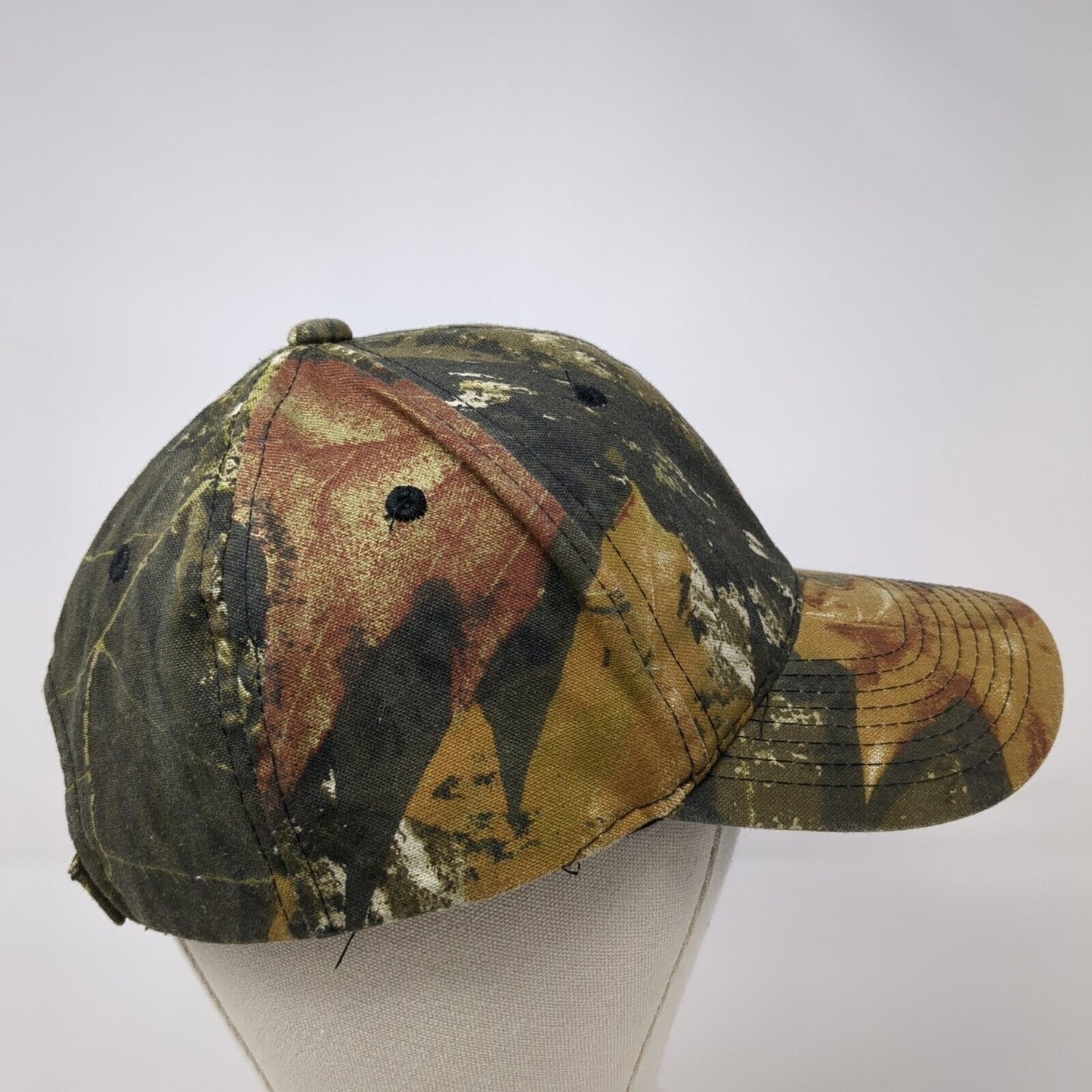 UTI Strapback Hat Camouflage One Size Adjustable Embroidered Port Authority