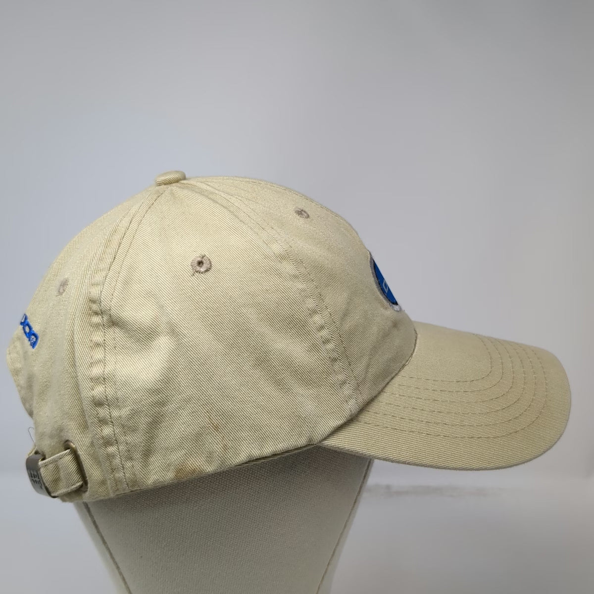 Dixon ZTR Zero Turn Mower Baseball Cap Beige One Size Slideback Hat Embroidered