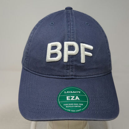 Legacy Baseball Cap Blue One Size BPF Beach Plum Farm Slideback Cotton Hat