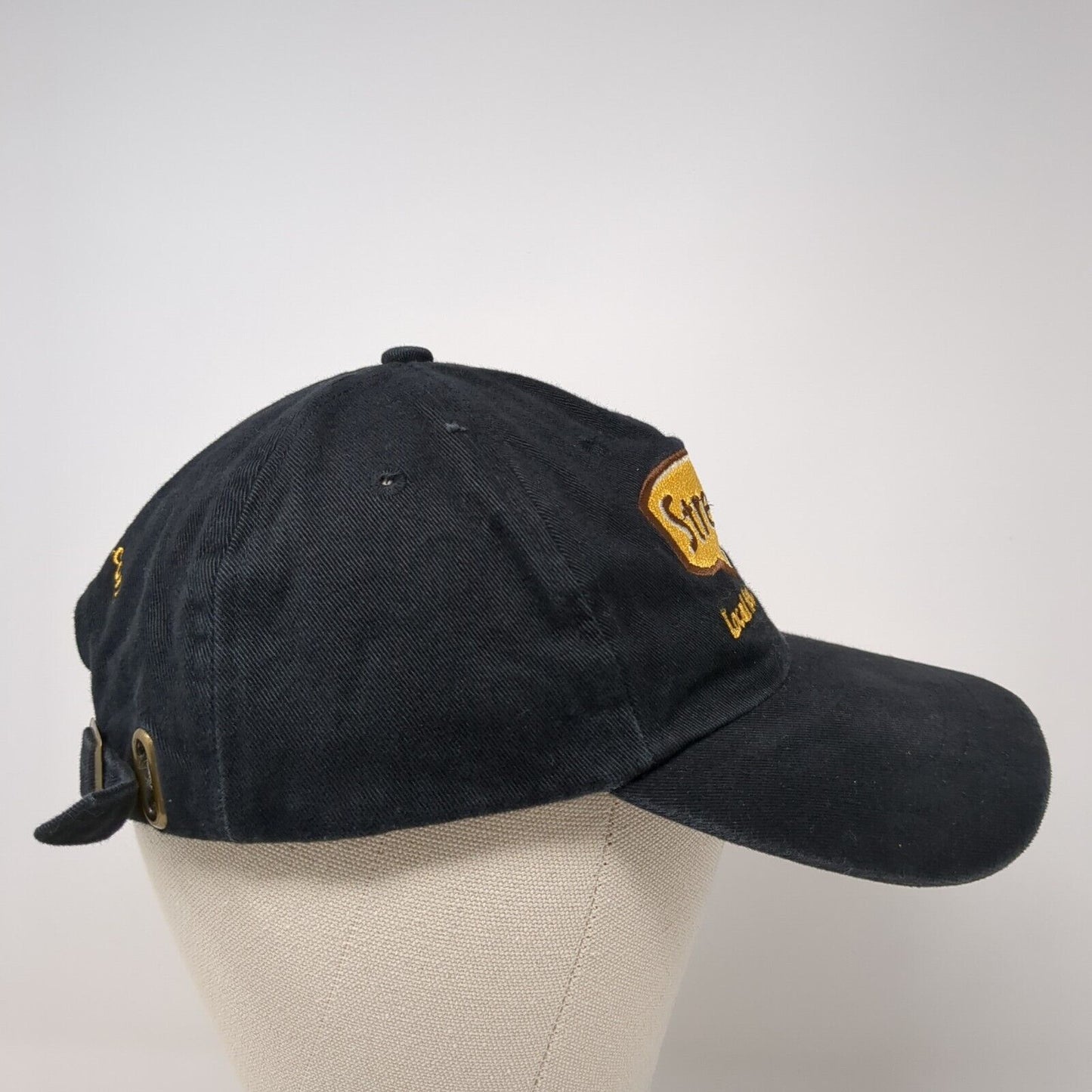 Streetmail Local News Local Voices Slideback Hat Black OS Adjustable Embroidered