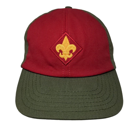 Boy Scouts of America Snapback Hat Multi One Size Embroidered Colorblock