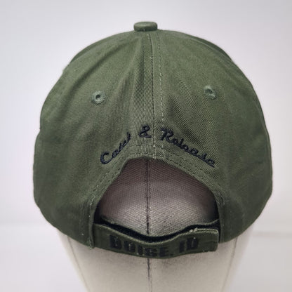 Buck's Bags Baseball Cap Green OSFM Boise Valley Fly Fishers Catch Release Hat