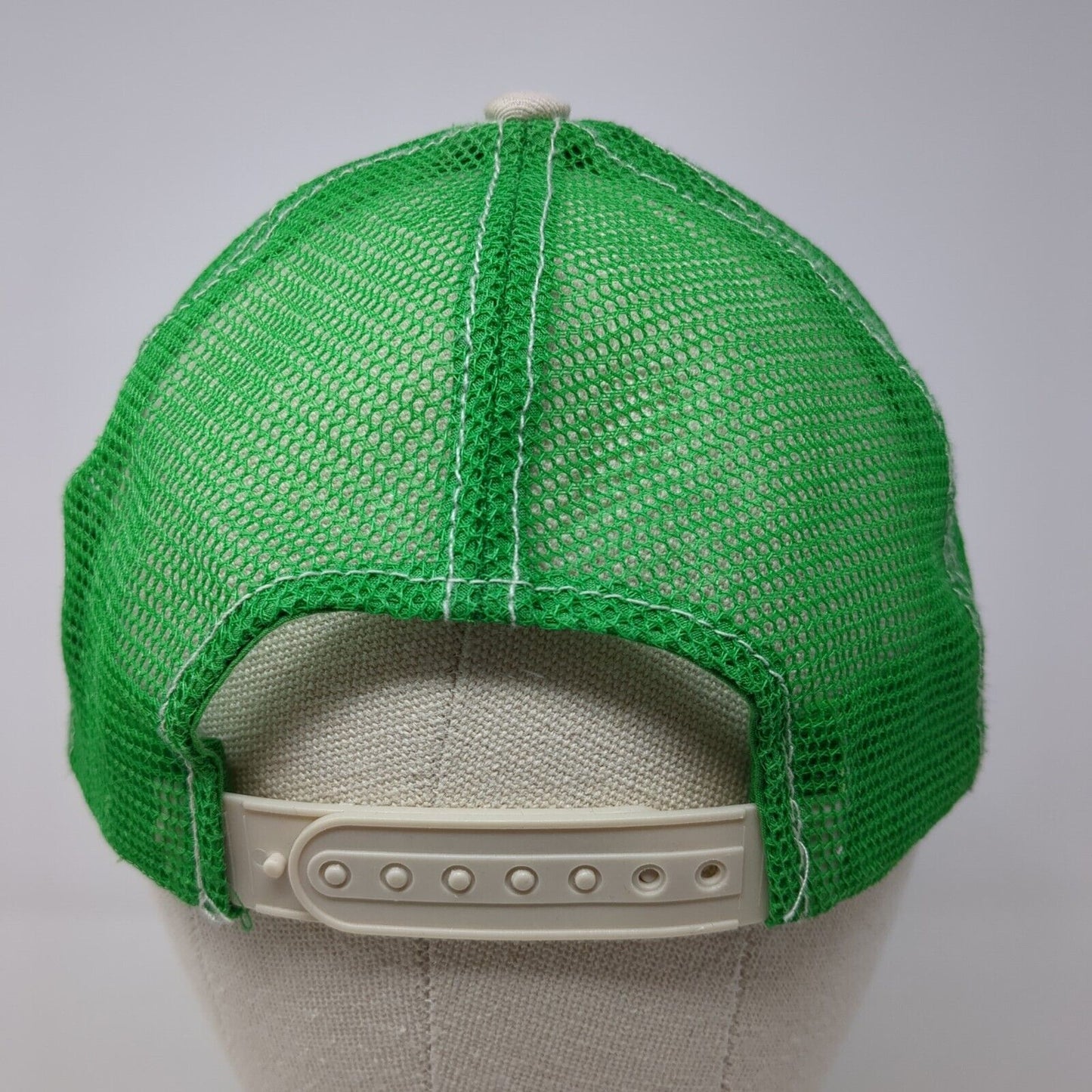 Riverwear Snapback Trucker Hat Green One Size Adjustable Mesh Back Alternative