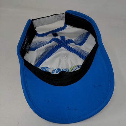 Mater 2014 Strapback Hat White OSFA Adjustable Embroidered Breathable Hit Wear