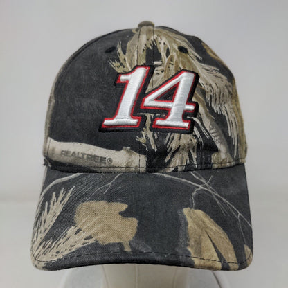 NASCAR Men's Strapback Realtree Camo Hat #14 Tony Stewart Embroidered Logo