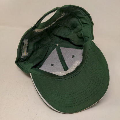 O'Reily Auto Parts Men's Strapback Hat Green Embroidered Logo Adjustable