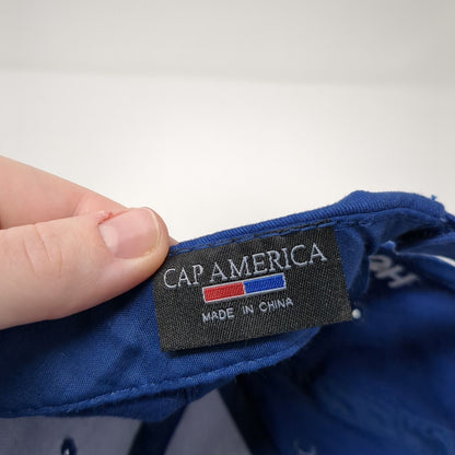 AIM Coach Strapback Hat Blue One Size Adjustable Embroidered Cap America