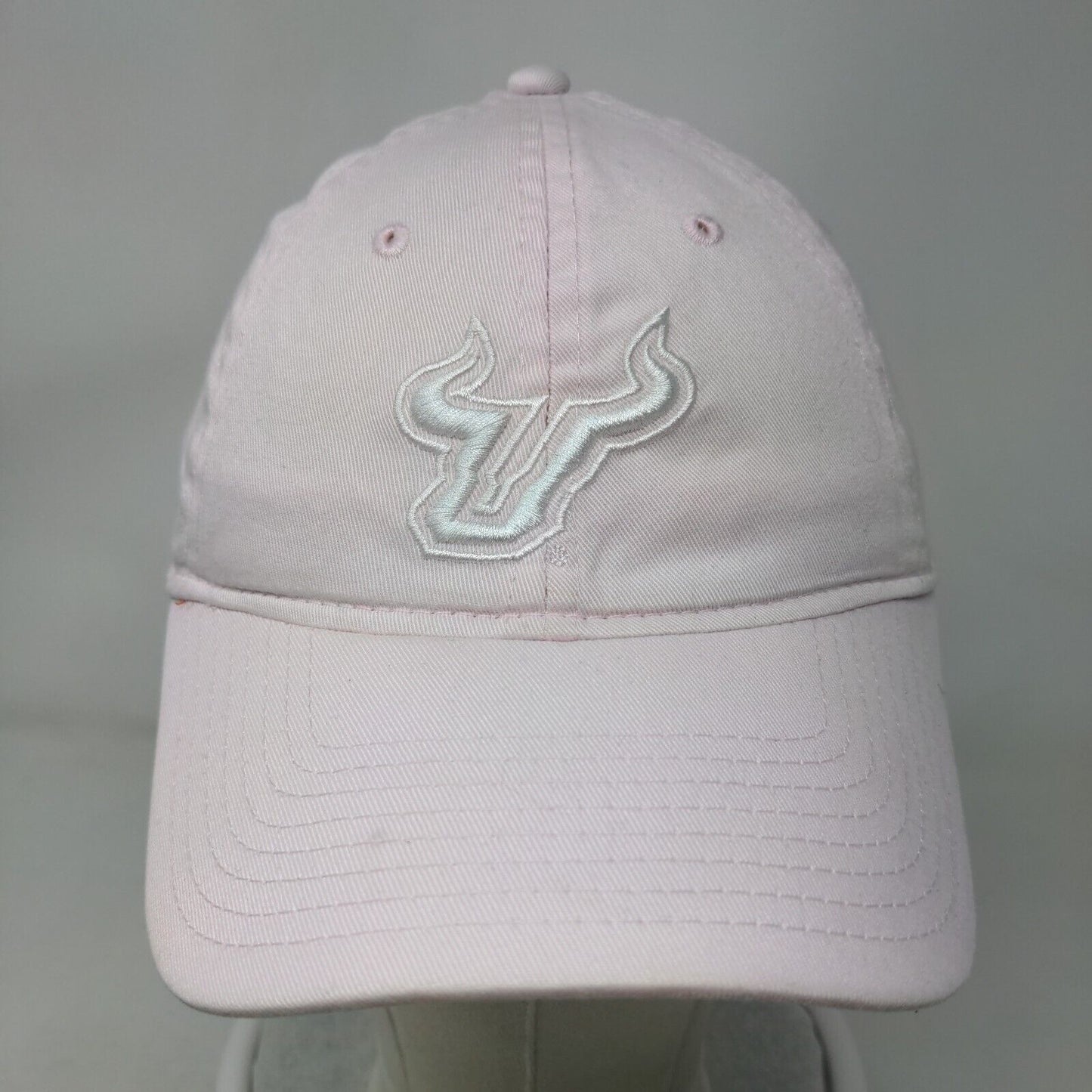 University South Florida Bulls Women's Slideback Hat Pink Embroidered Logo NCAA