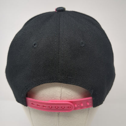 MisterWives Snapback Hat Multicolor One Size Embroidered Floral Crown