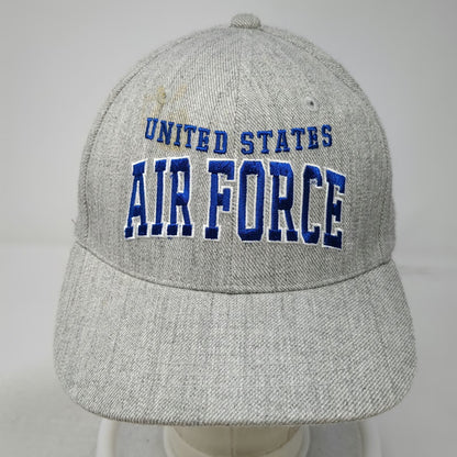 Rapid Dominance US Air Force Snapback Hat Gray One Size Official Licensed Logo