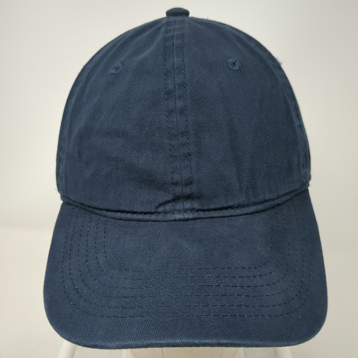 Goodfellow & Co Baseball Cap Blue One Size Strapback Leather Strap Cotton Hat