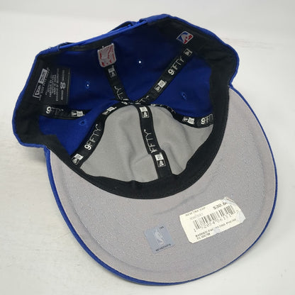 New Era Philadelphia 76ers NBA Snapback Hat Blue One Size Flat Brim 9FIFTY Gray